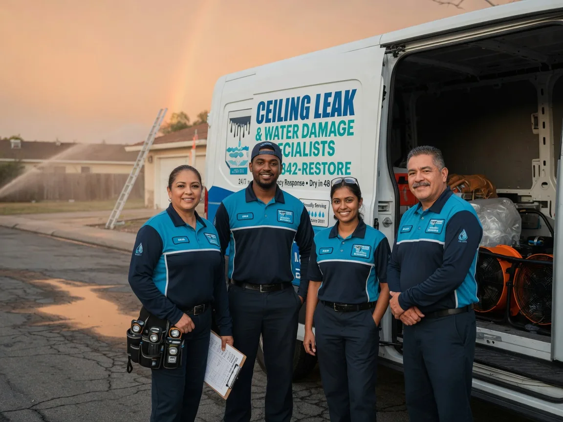 Ceiling Leak Cleanup company in Manchester, NH